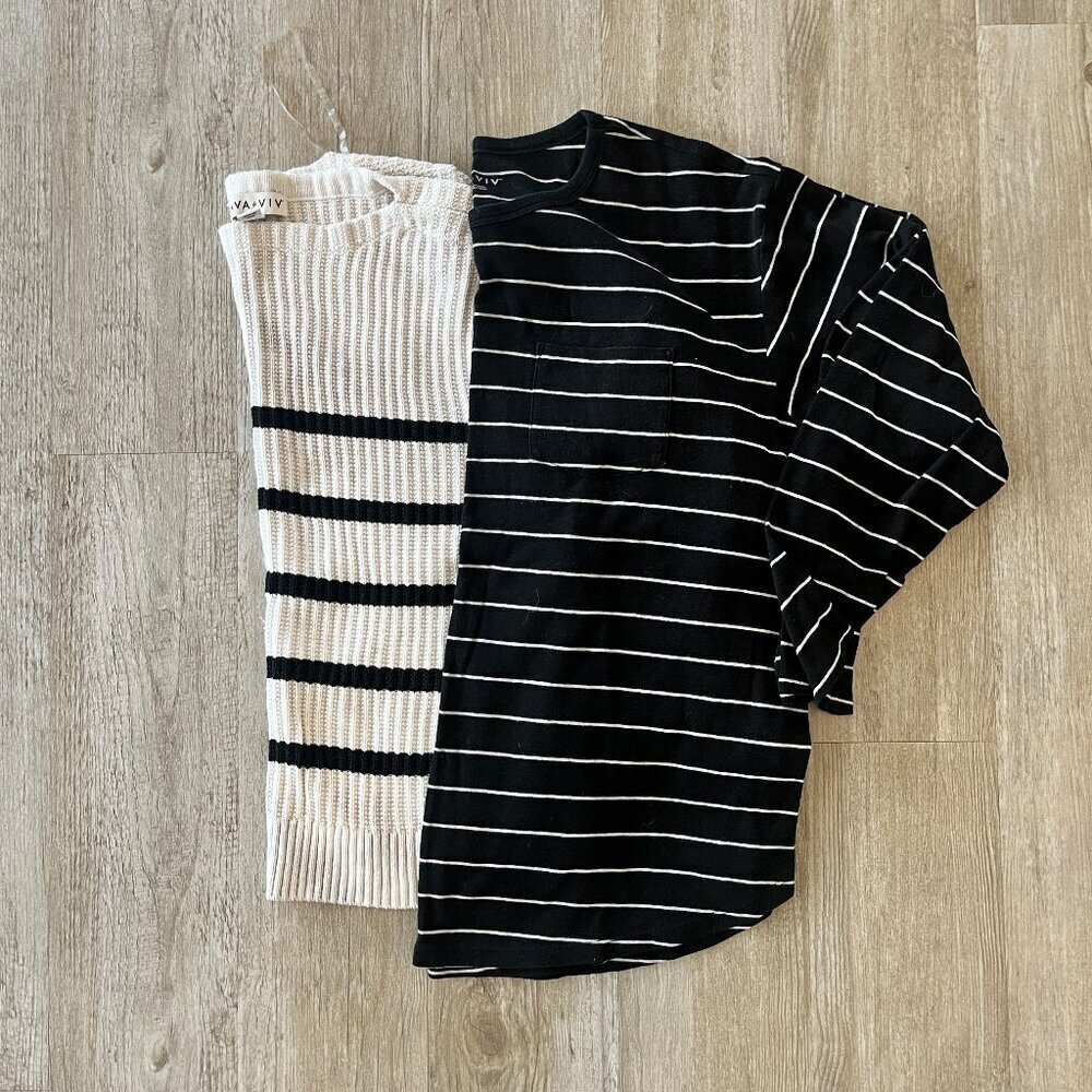Womens Ava & Viv Bundle of 2 Tops - 1X